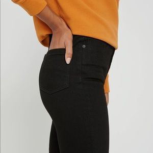 Frank and Oak Kim Skinny Jeans in Black NWT